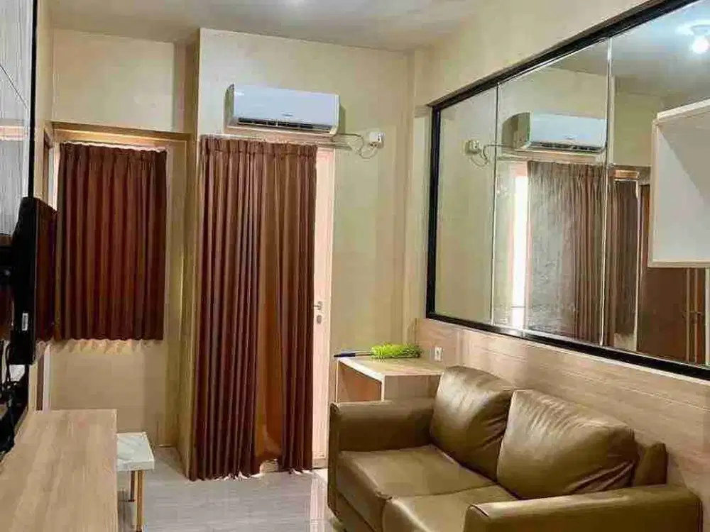 PUNCAK DHARMAHUSADA FURNISH MEWAH ‼ Apartemen 2 Bedroom Siap Huni dekat Unair C