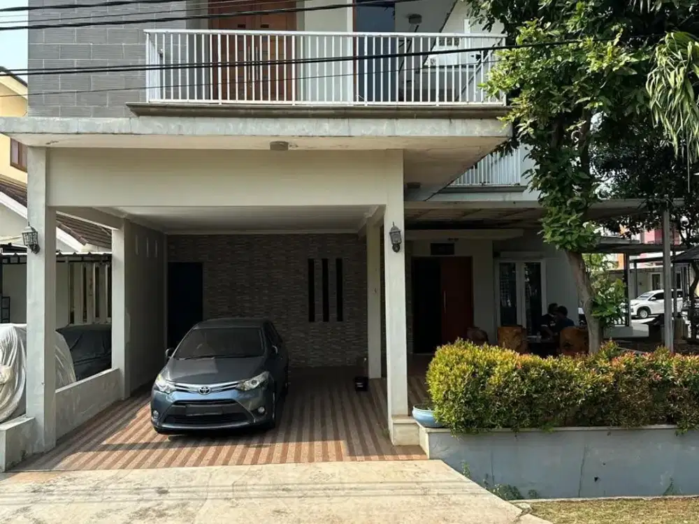 Dijual Rumah Hook Ada Gazebo di Cluster Harmoni Harapan Indah
