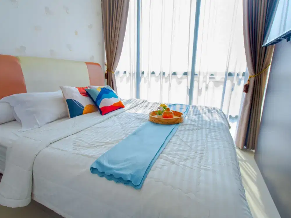Disewakan Apartemen Type 2BR GP Plaza Slip, Full Furnished, Sewa Murah, Lokasi Jakarta Barat (Sudirman, Senayan, Binus, & Slipi)