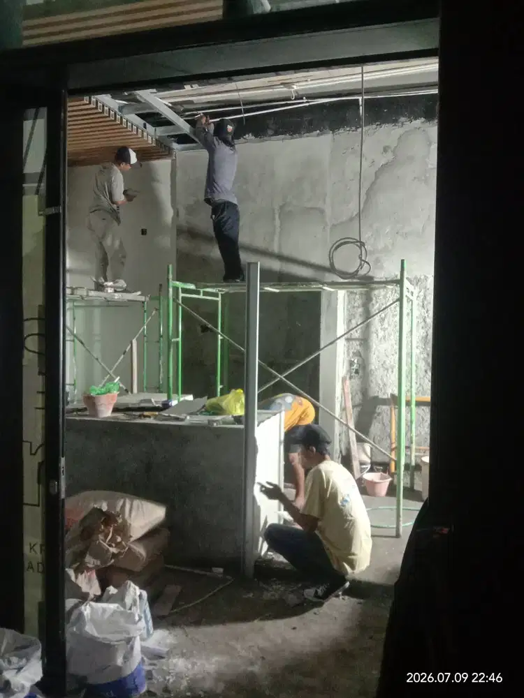 Bangun dan service rumah