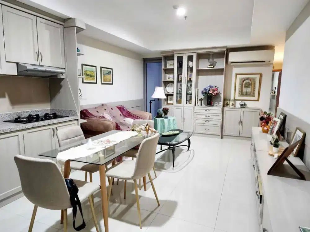 Disewa Cepat Tahunan Apartemen 2 BR The Mansion Jasmine full Furnished Siap Masuk
