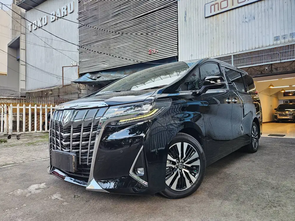 Antik 37 rb km Alphard 2.5 G atpm facelift 2019 nik 2018 hitam black