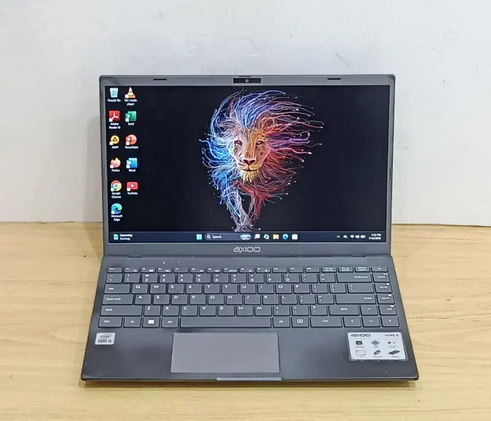 Axioo MyBook Hype 5 CORE i5-1035G4 RAM 8GB SSD 512GB