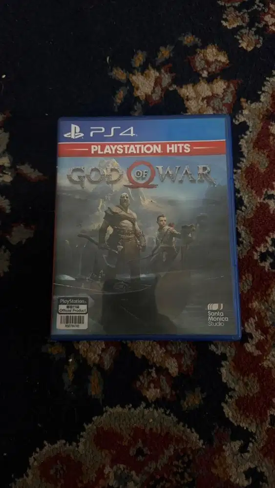 Kaset ps 4 god of war