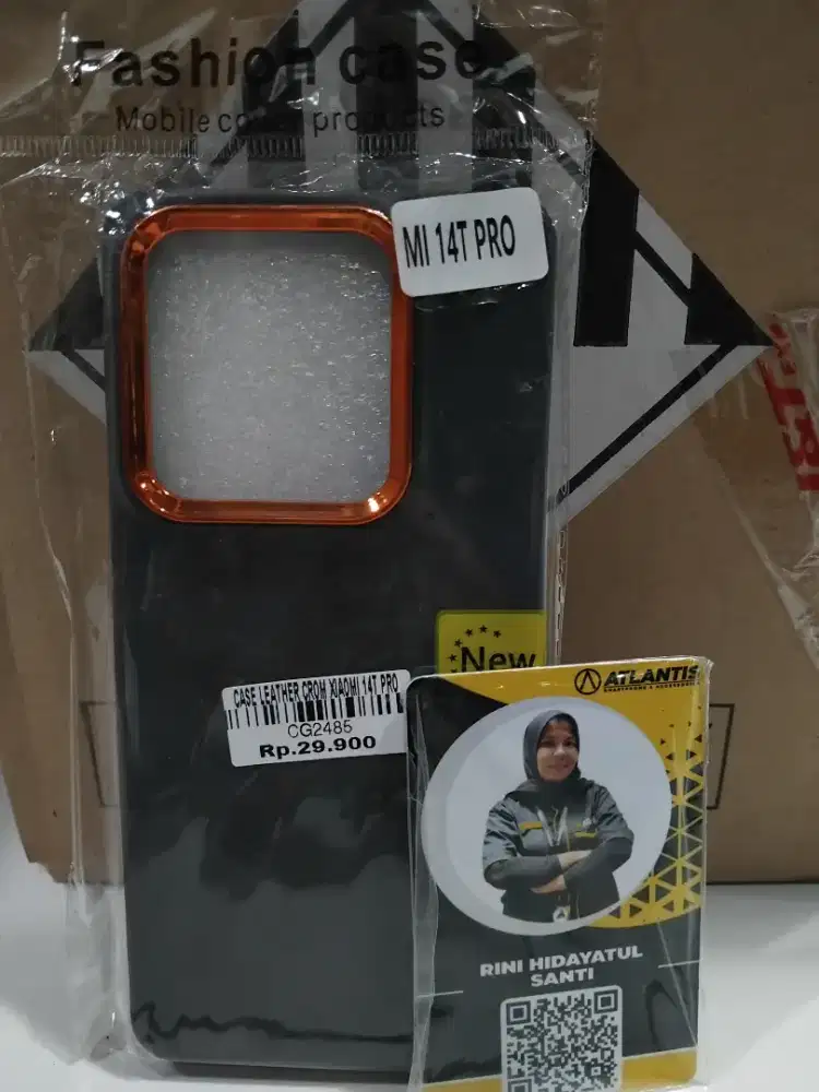 CASE LEATHER CROM XIAOMI 14T PRO | ATLANTIS DAHSYAT