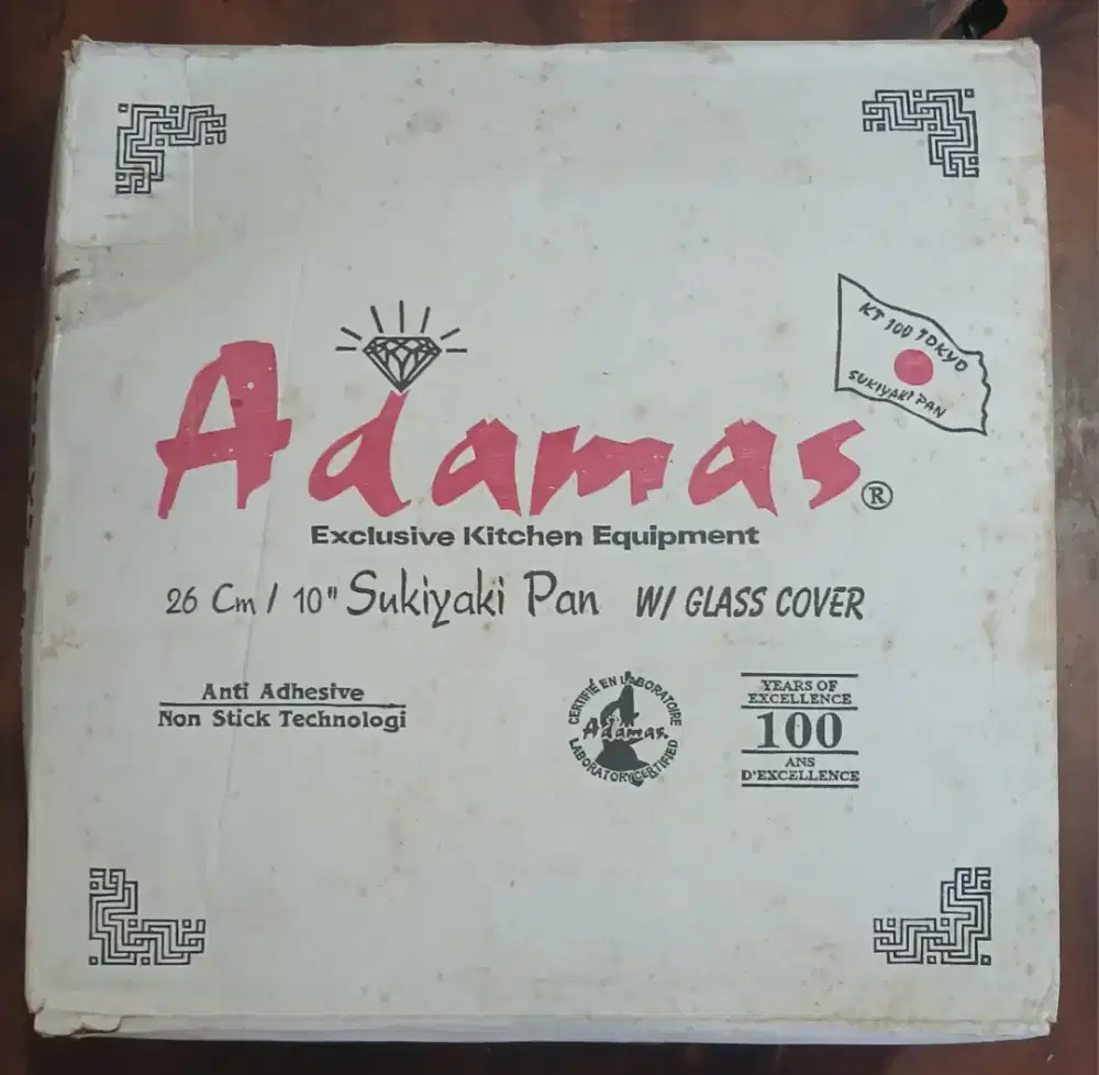 Wajan goreng/rebus ADAMAS JAPAN ASLI TEBAL KOKOH KUAT BUKAN KALENG2