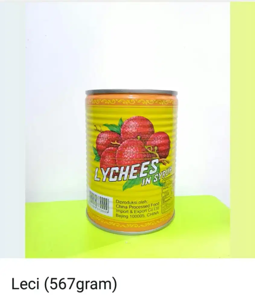 Lychees in Syrup Buah Leci Kaleng Halal BPOM RI