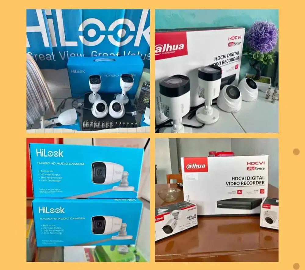 PROMO PAKET LENGKAP KAMERA CCTV BERKUALITAS