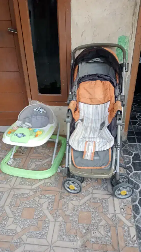 Stroller dan baby Walker