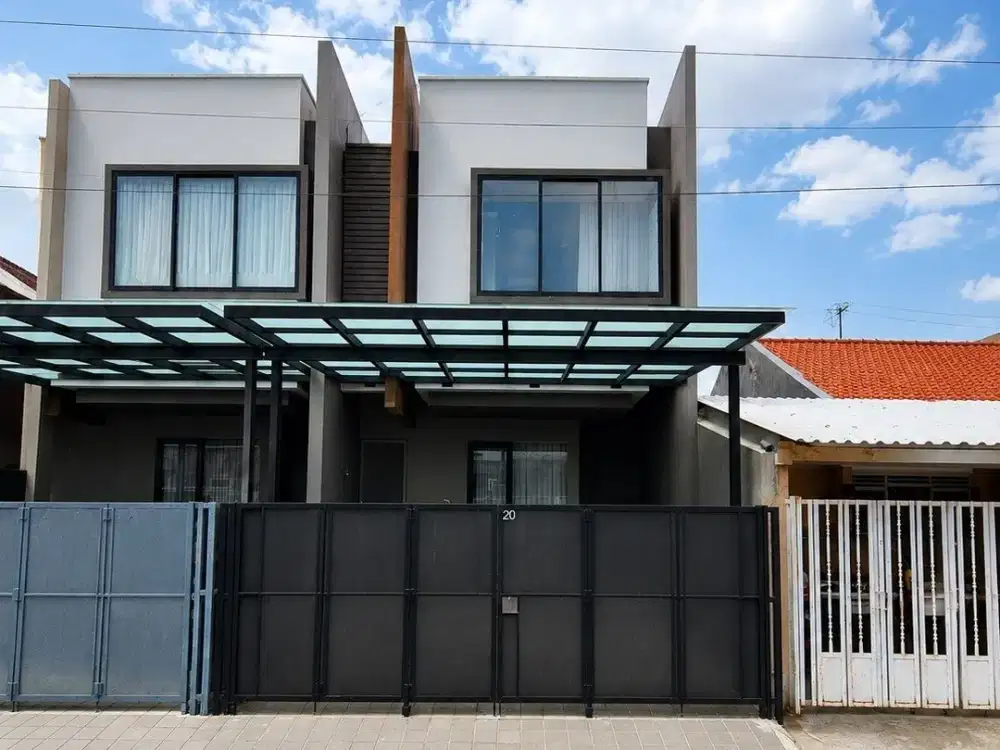 Rumah Darmo Permai Timur  Full Furnish Modern Minimalis