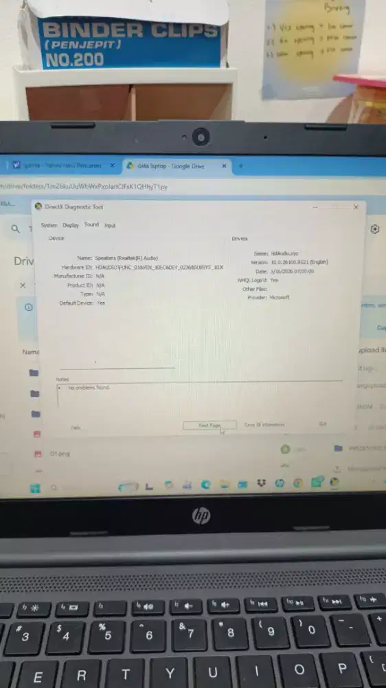 Laptop HP 245gb
