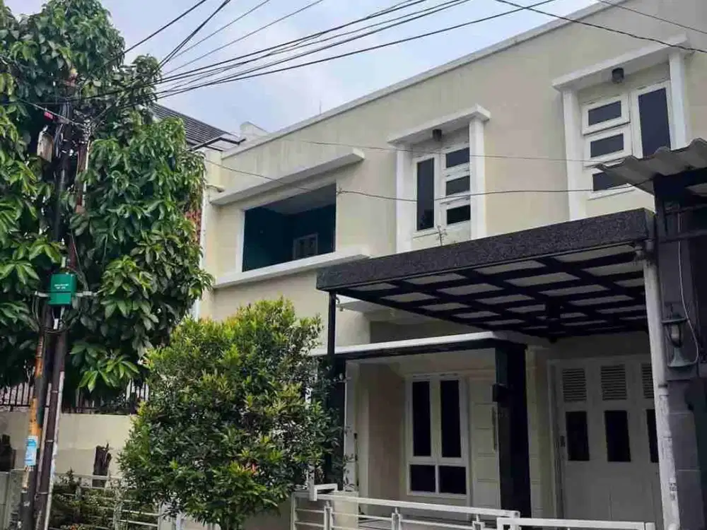 RUMAH DESAIN MODEREN MINIMALIS, PERUMAHAN TAMAN GALAXY, BEBAS BANJIR, KOTA BEKASI