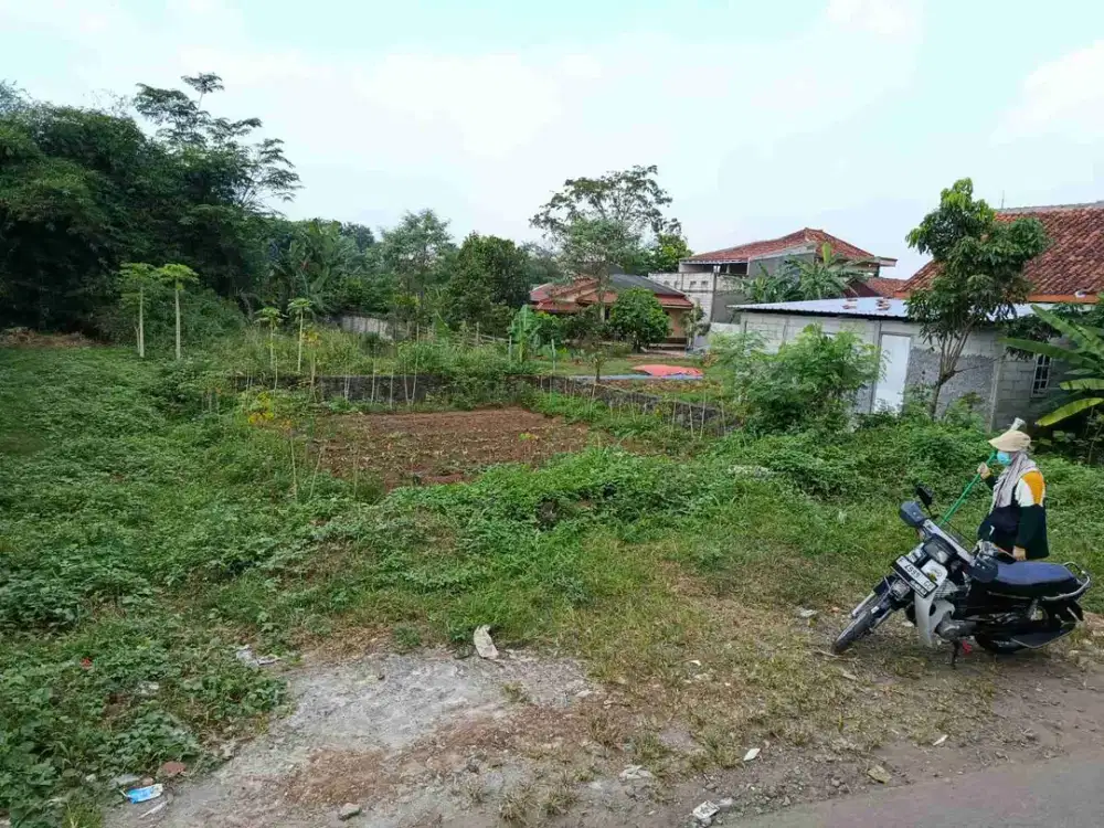 Dijual tanah kapling sudah dipondasi luas 210m²
