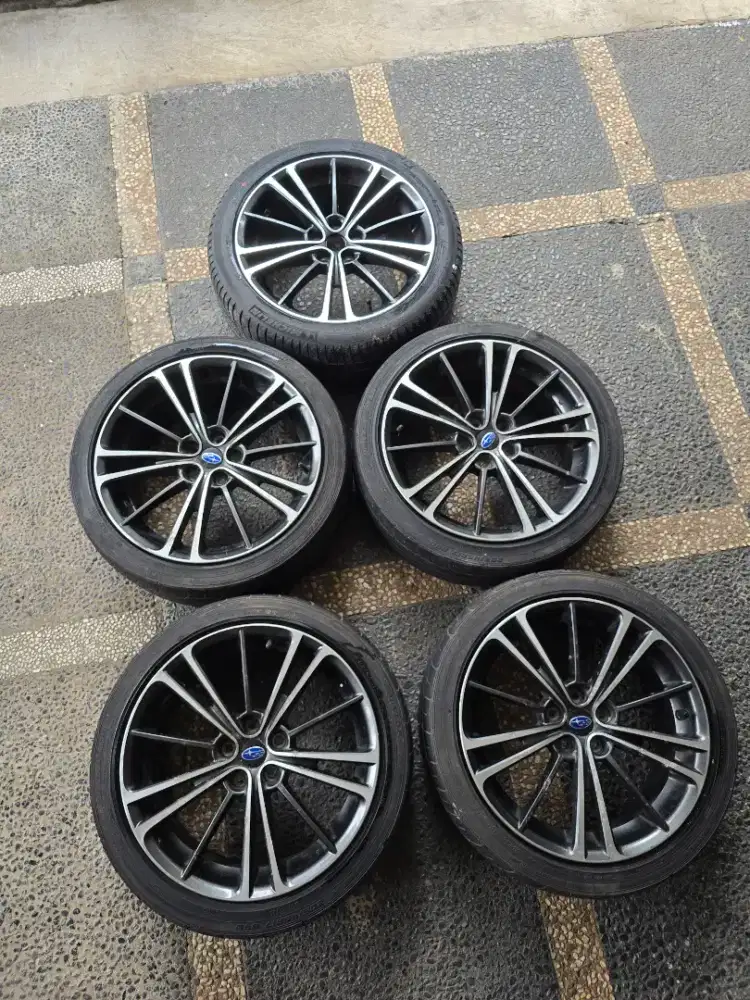 Velg Subaru BRZ R17 + Ban