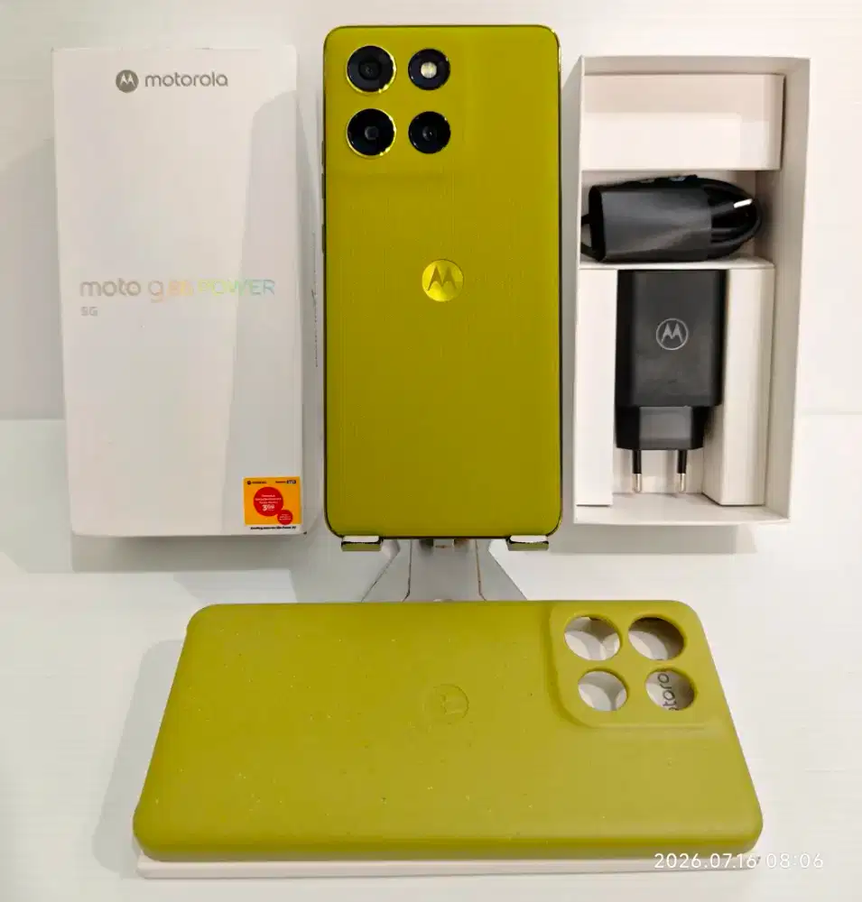 Motorolla G86 Power 5G 8/256 Gb Likenew 99% Garansi Juni 27 bisa TT/BT