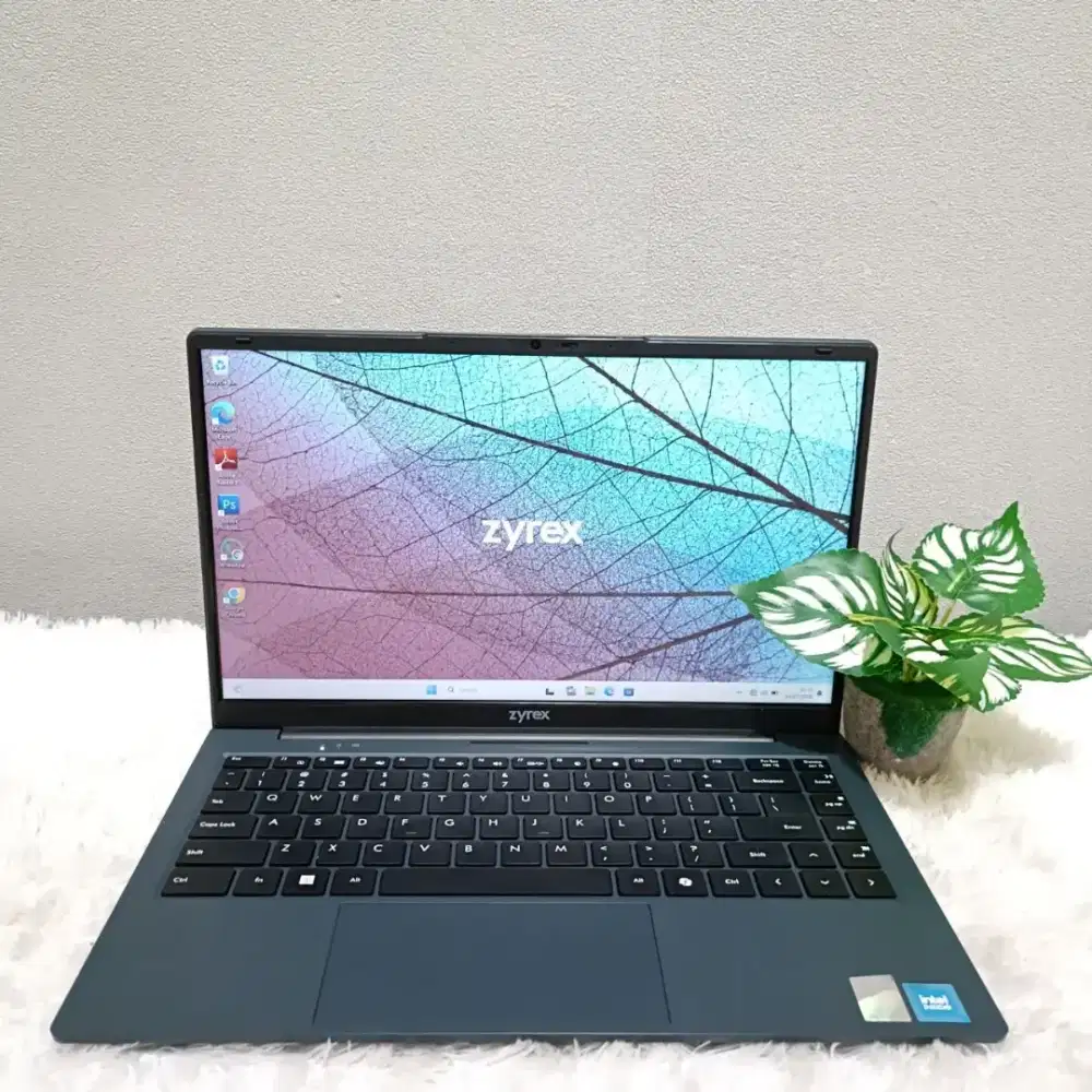 ZYREX LBOOK FULLSET INTEL N4020 RAM 8GB SD 128GB LAYAR 14.0 INCH