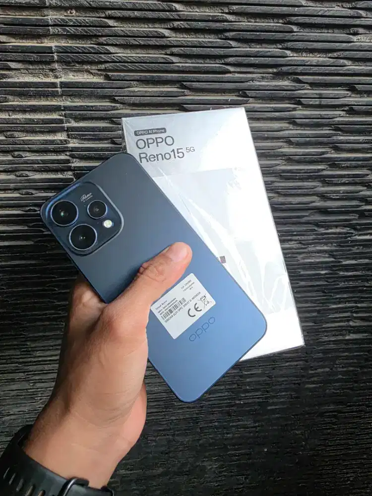 Oppo reno 15 5g 12/256 mulus garansi panjang