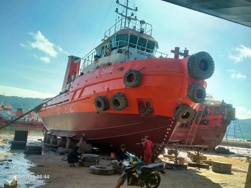 DIJUAL TUGBOAT & TONGKANG