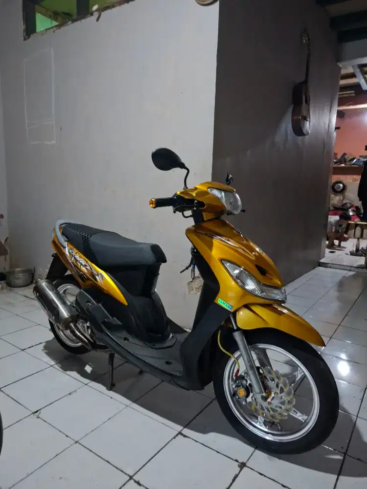 Jual yamaha mio.smail ori kuning gold