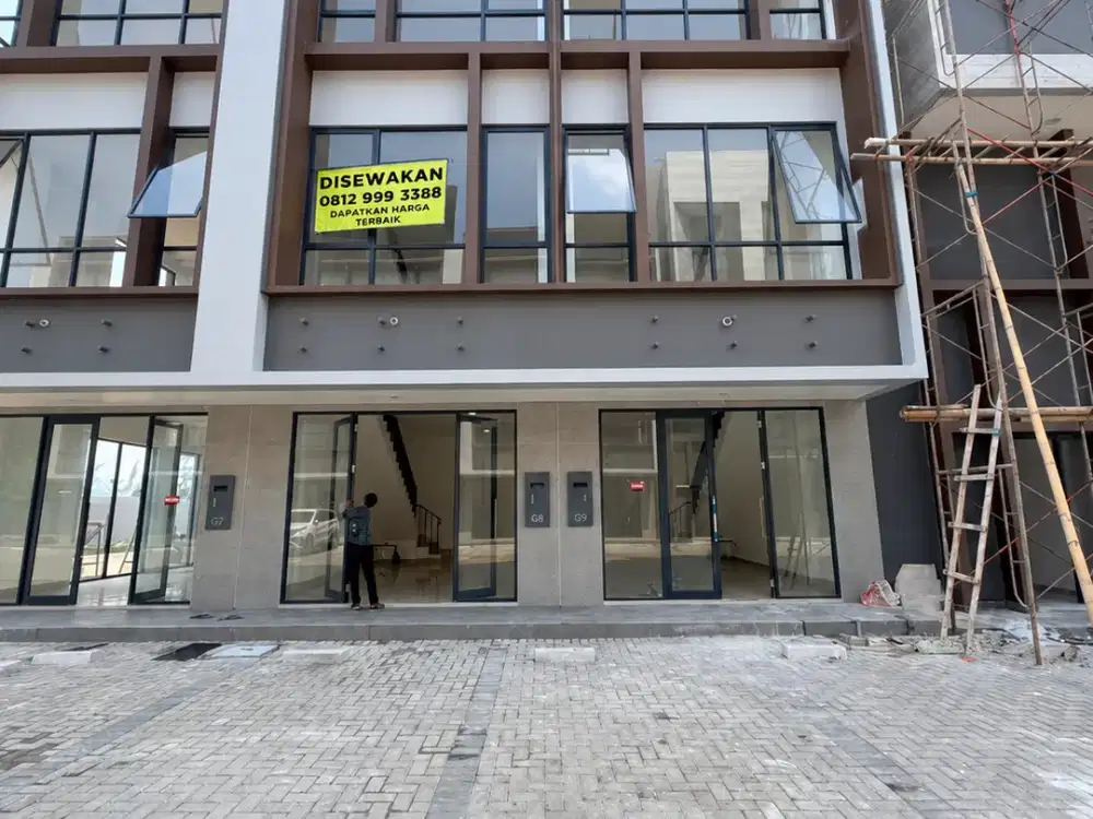 Disewakan Cepat Ruko 3 Lantai (Ruko West Village 2) BSD