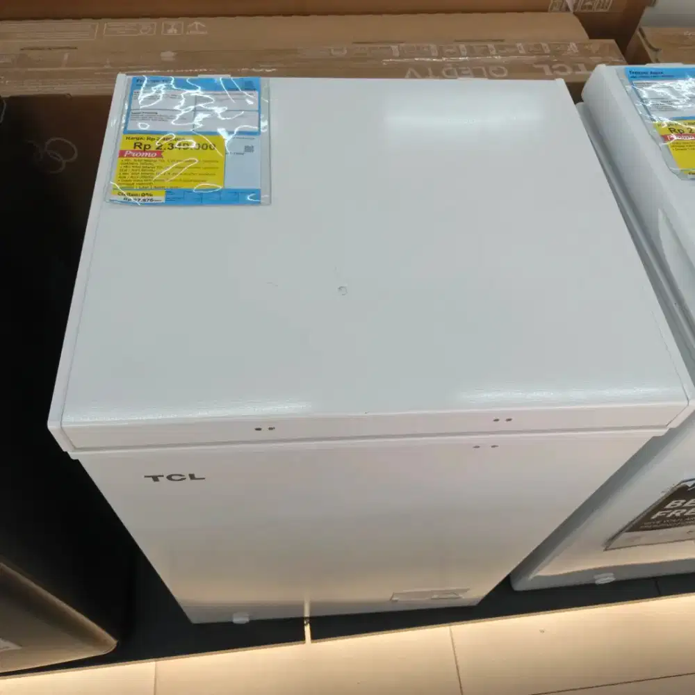 Freezer TCL cicilan tanpa kartu kredit bunga ringan tanpa dp