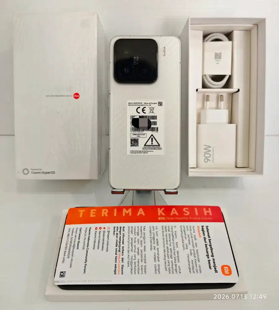 Xiaomi Mi15 5G 12/512 Gb Likenew 99% Garansi Resmi Juni2027 bisa TT/BT