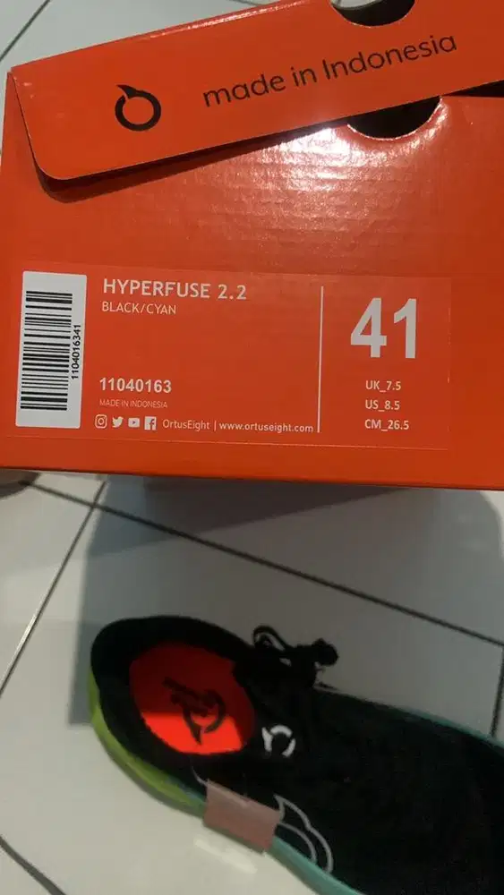 Jual sepatu ortus seight