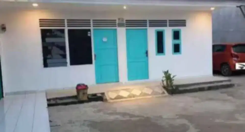 Dikontrakkan bedeng stategis murah