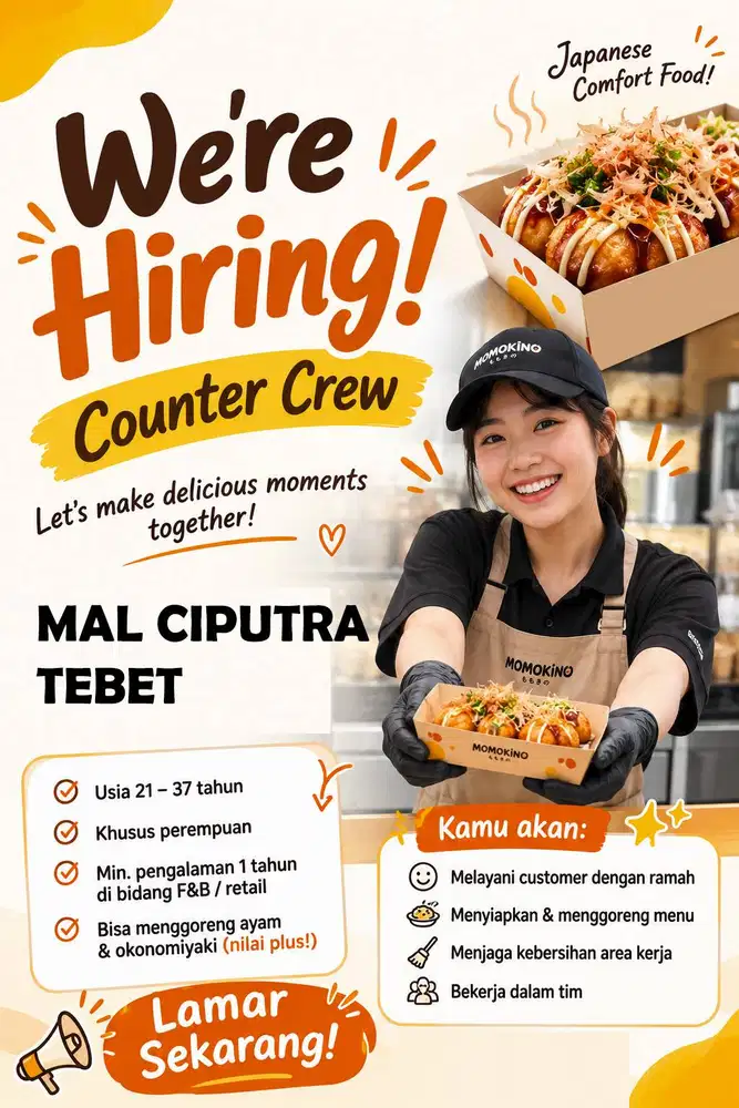 CREW BOOTH SERABUTAN