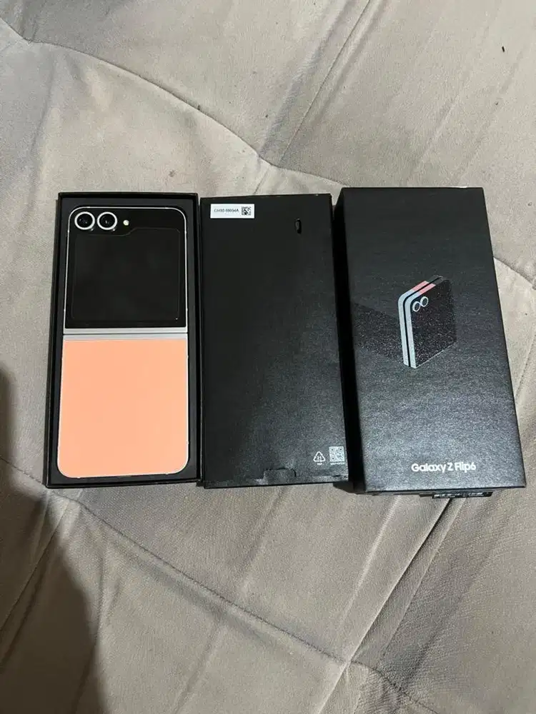 Samsung galaxy z flip6 5G 12/512 resmi fulset