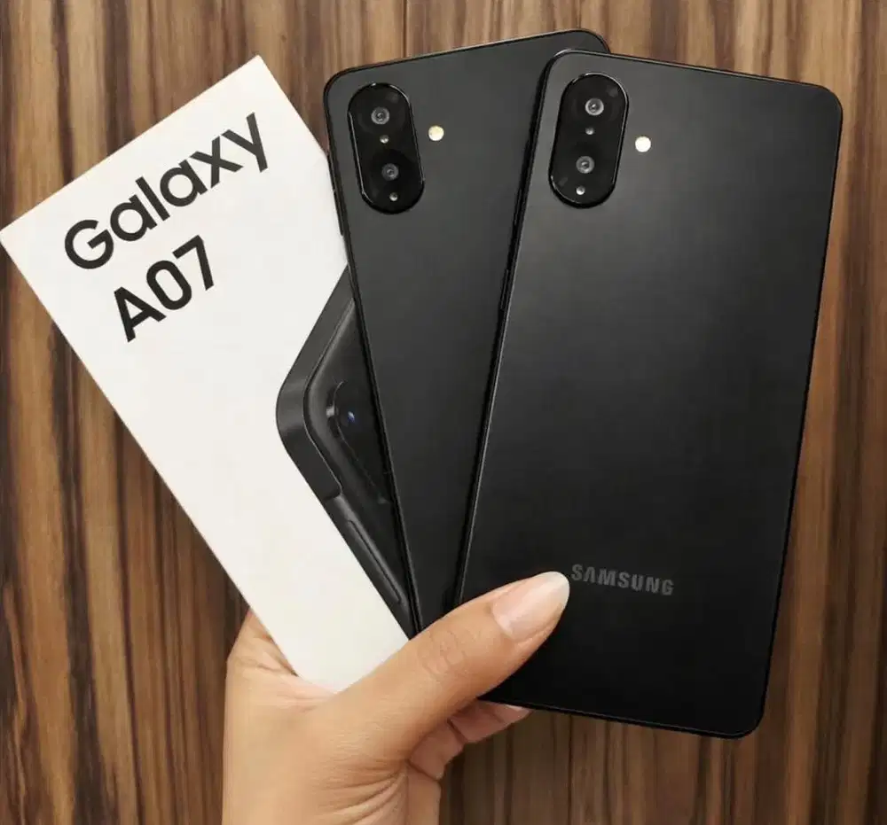 Samsung A07 4/64 black (baru) garansi nasional