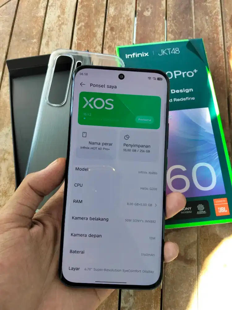 Infinix hot 60 pro plus 8/256
