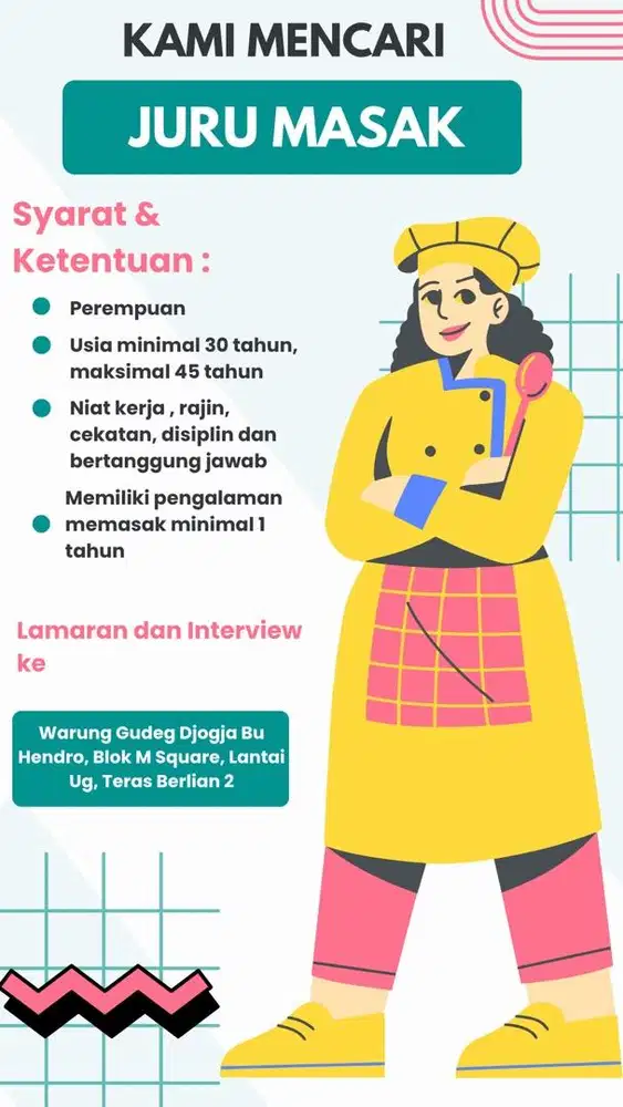 Tukang Masak atau koki dapur