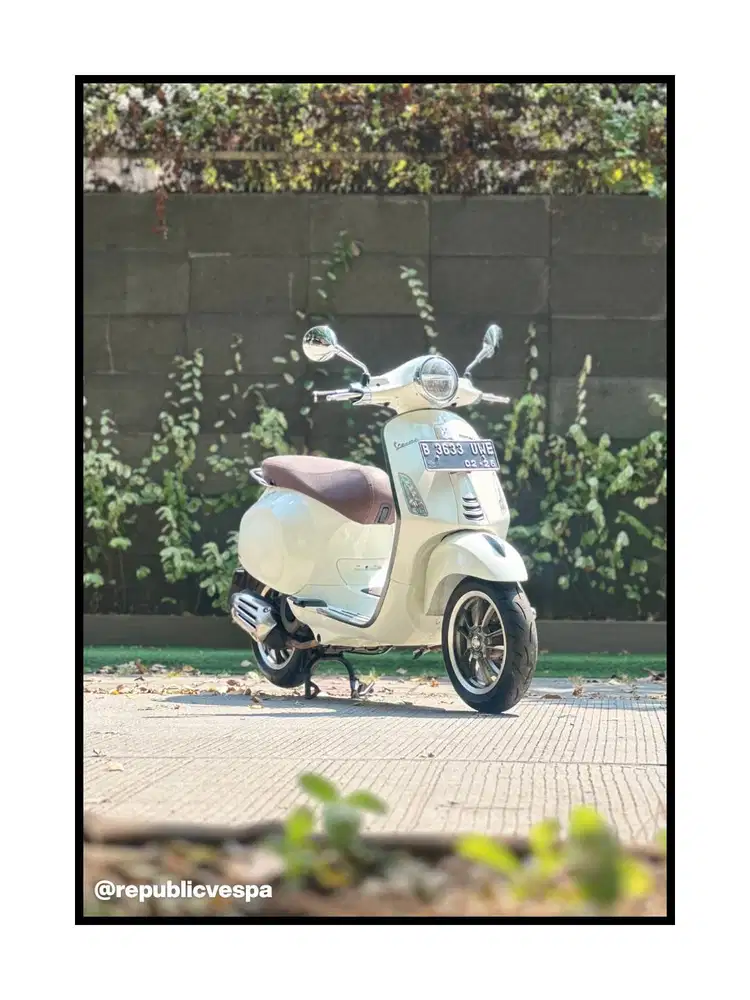 TERMURAH PIAGGIO VESPA PRIMAVERA S150 IGET FACELIFT TAHUN 2020 WHITE