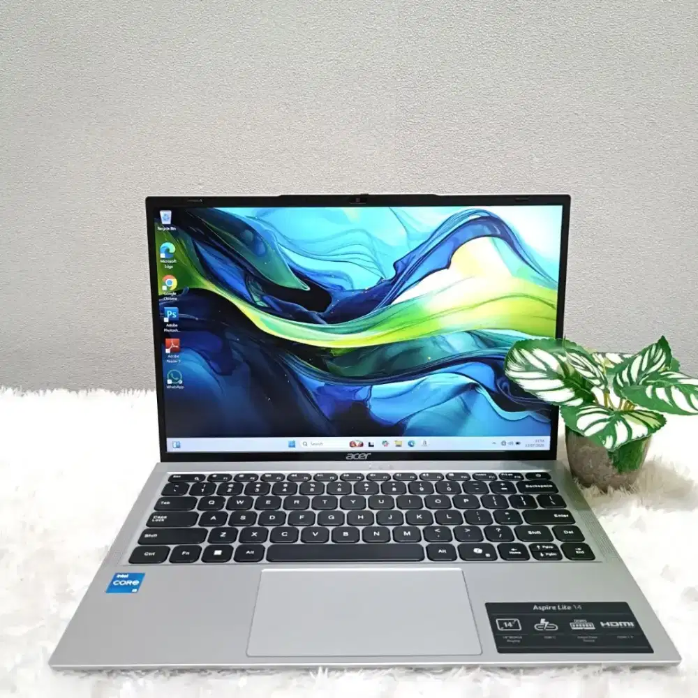 ACER ASPIRE LITE 14 INTEL CORE I5 1334U RAM 8GB DDR5 SSD 512GB SILVER