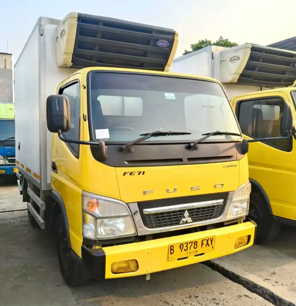 4ban mitsubishi coltdiesel canter engkel box ac frozen reefer 2023 bok