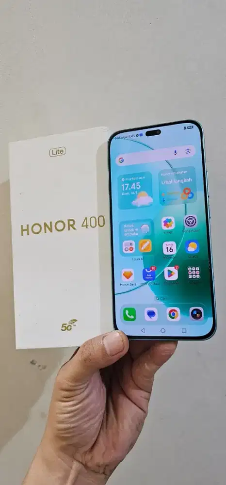 Honor 400 Lite 8/256gb Garansi Mulus Fullset