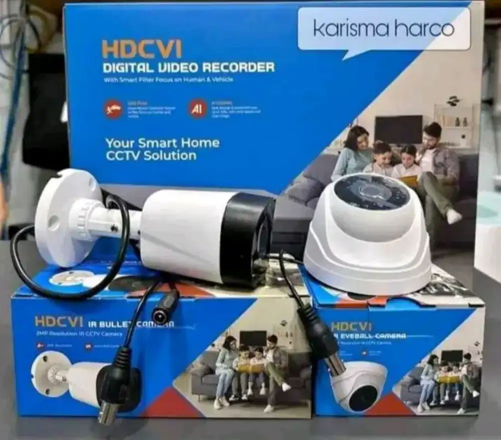 SEDIYA PAKET KAMERA CCTV LENGKAP PLLS JASA PASANG YA