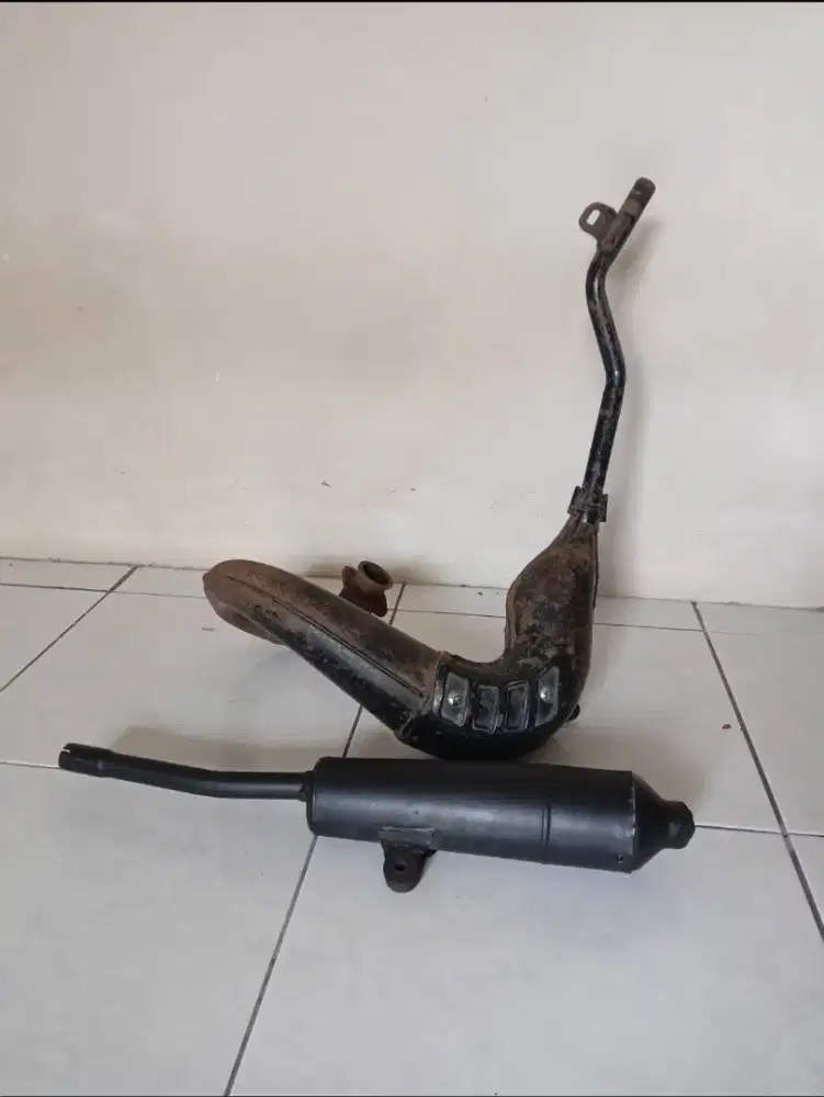 Knalpot fullset Suzuki TS 125
