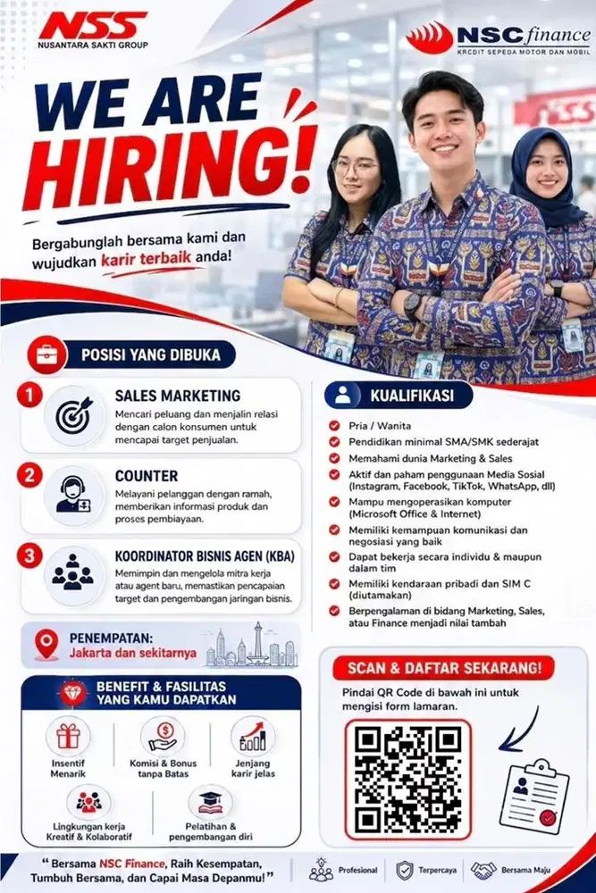 Lowongan Kerja NSC Finance