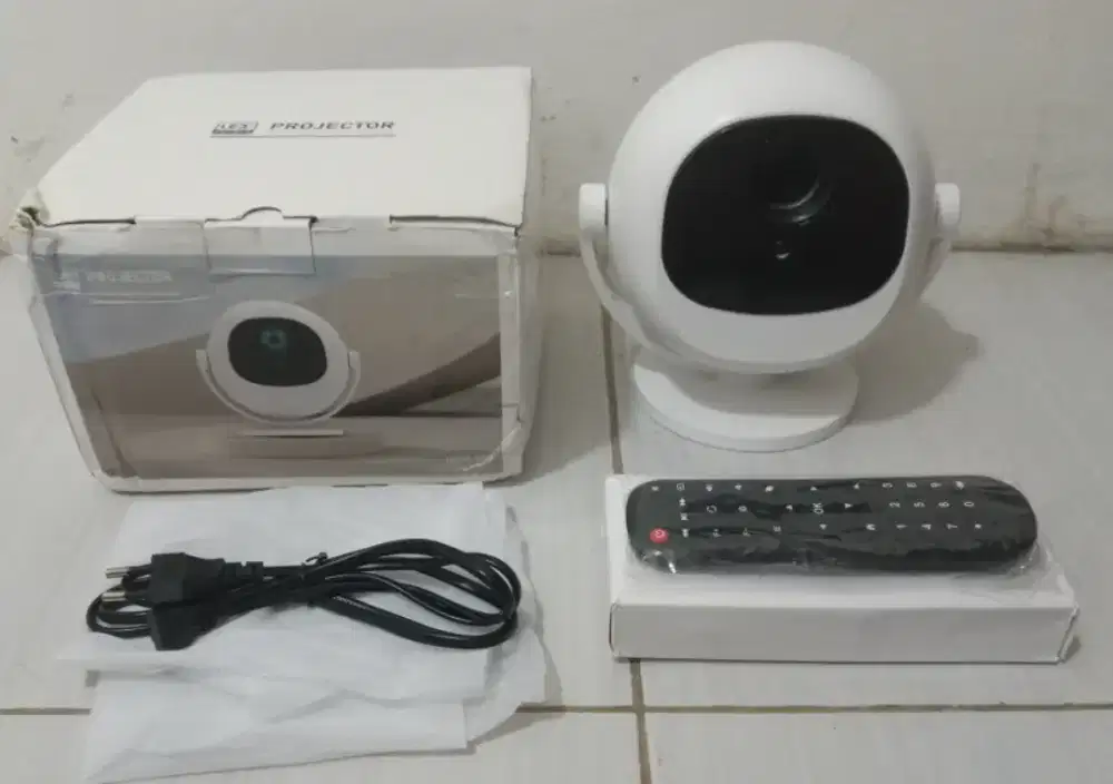 Proyektor BL 360 Android Baru Terang Normal Fullset nett