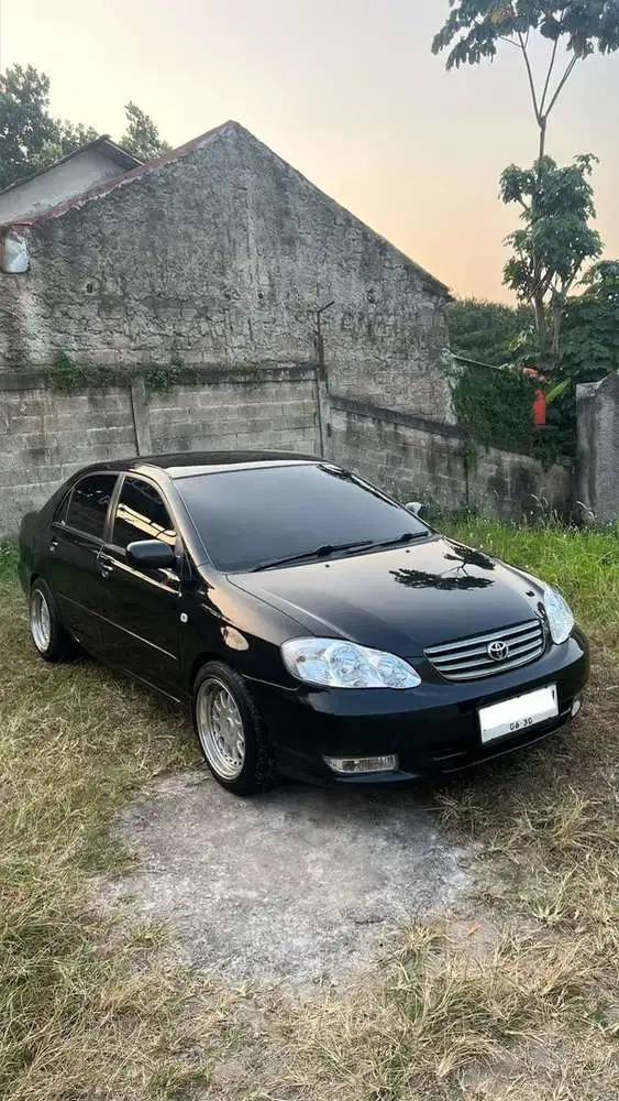 Toyota Corolla Altis J Manual Hitam 2002