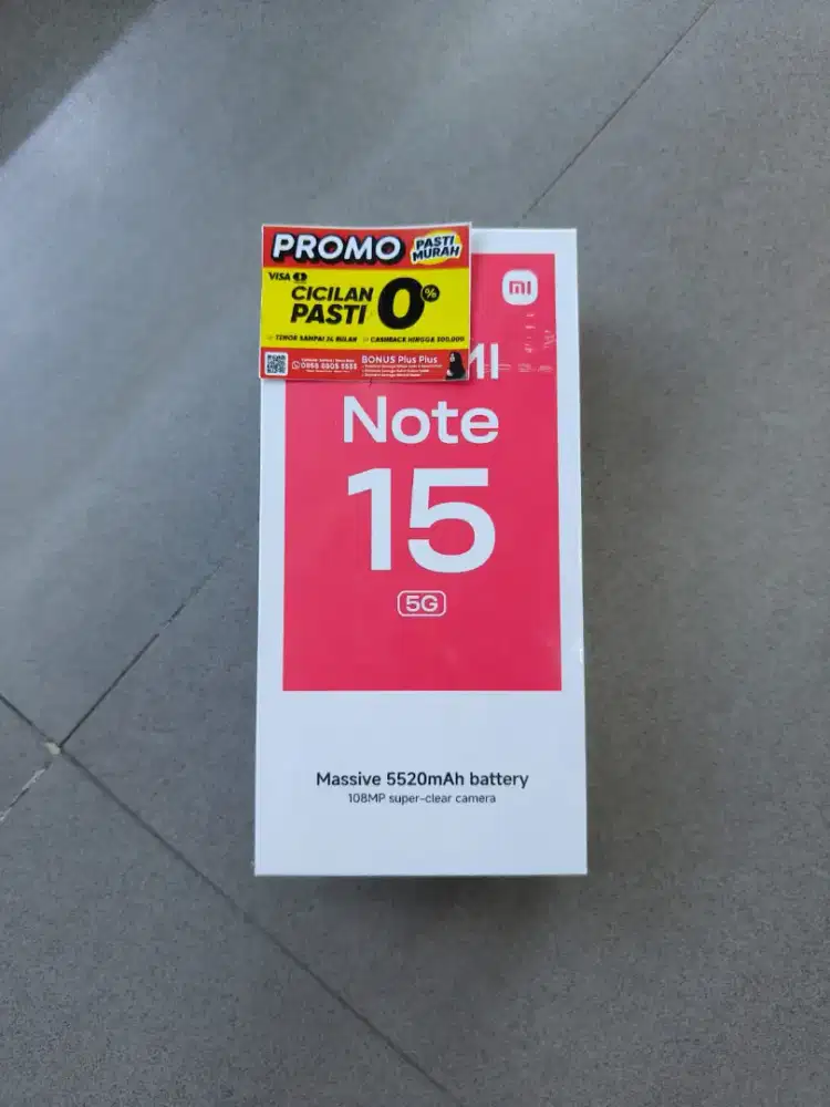 Xiaomi Note 15 Kredit Cash