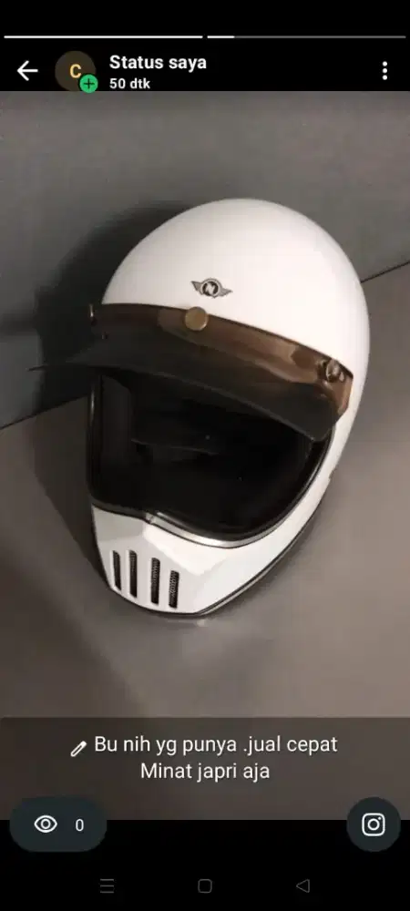 Jual helm bisa nego