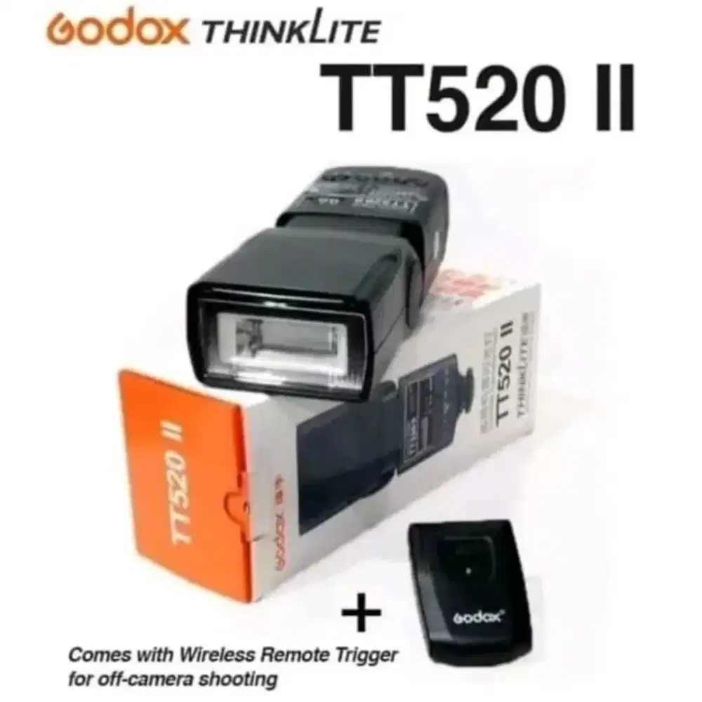 flash godox tt520 ii new