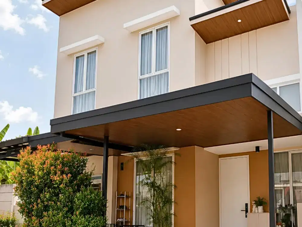 Jual Rumah Aesthetic Sudah Full Furnish 2 Lantai Siap Huni Di Serpong Garden 1 Dekat Akses KRL Cisauk, Tol Serpong, Dan Dekat Kawasan BSD Lainnya