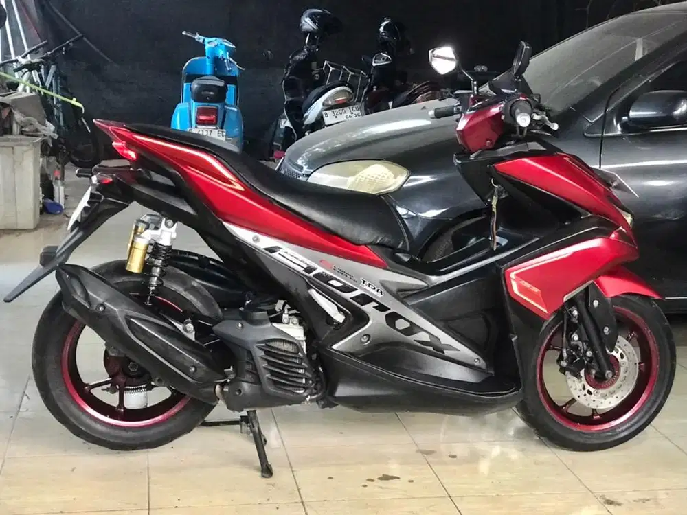 Yamaha Aerox VVA Red Matte
