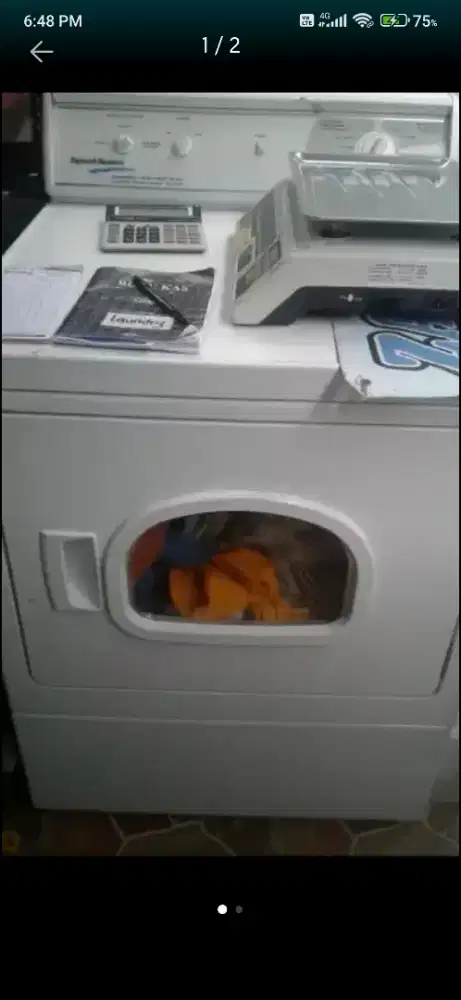 service mesin dryer mesin cuci boiler strika uap
