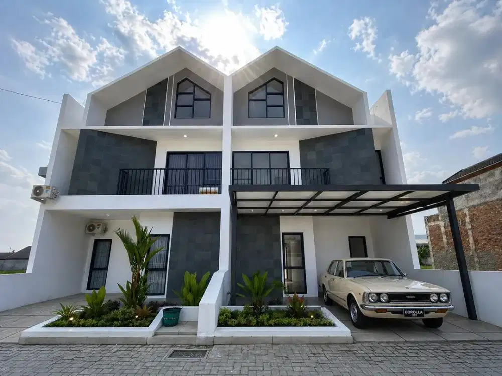 Rumah Scandinavian 2 Lantai Harga Paling Ramah Di Solo Timur
