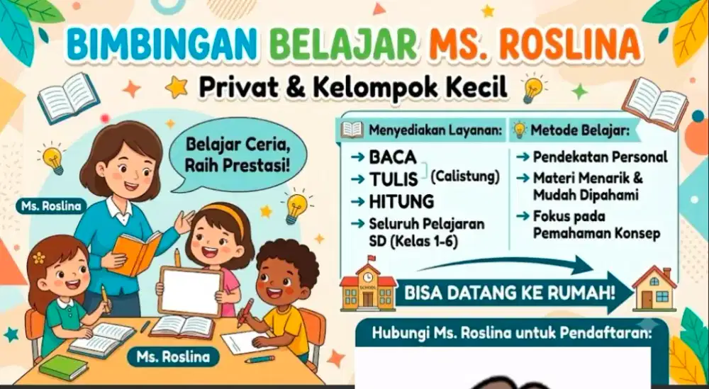 Guru les private sekolah